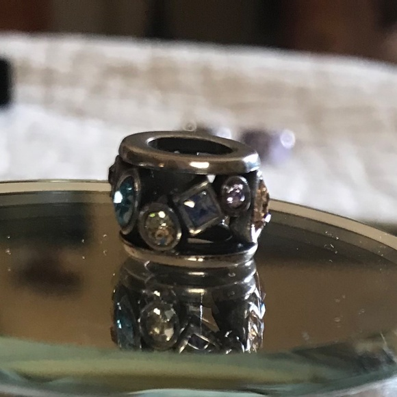 Jeweled Pandora style charm, from CAESARS PALACE in Vegas gift shop. - Picture 3 of 8